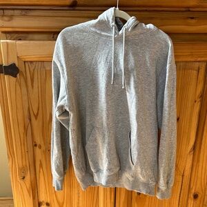 H&M Men's Hoodie Gray Sweatshirt Size Small